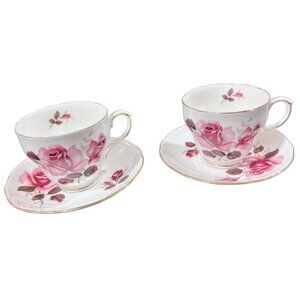 Vintage Duchess Set of 2 bone China tea sets